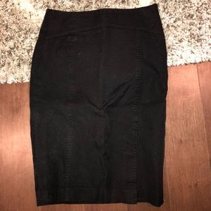 Black A long Skirt